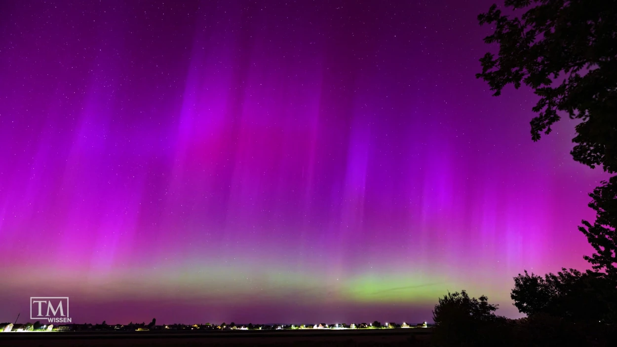 Warum sehen wir in Österreich Polarlichter?