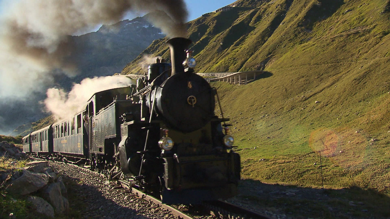 Der langsamste Express der Welt - Die Furka Dampfbahn