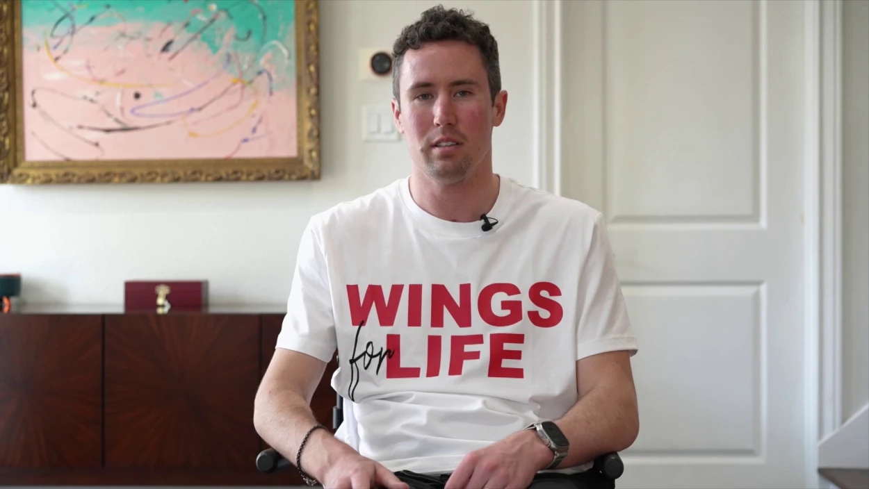 Wings for Life World Run: Mason Spellings im Porträt