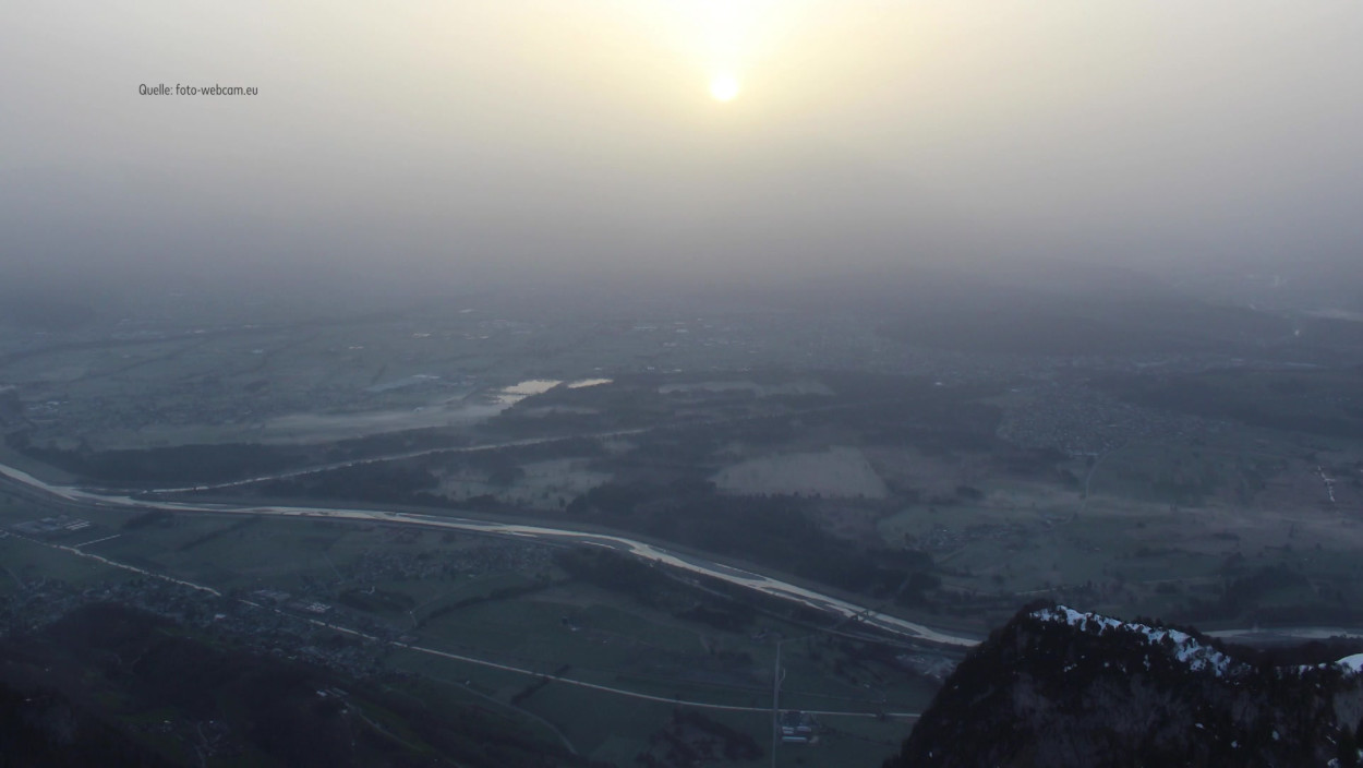 Wüstensand aus Nordafrika sorgt für trüben Himmel und schlechte Fernsicht