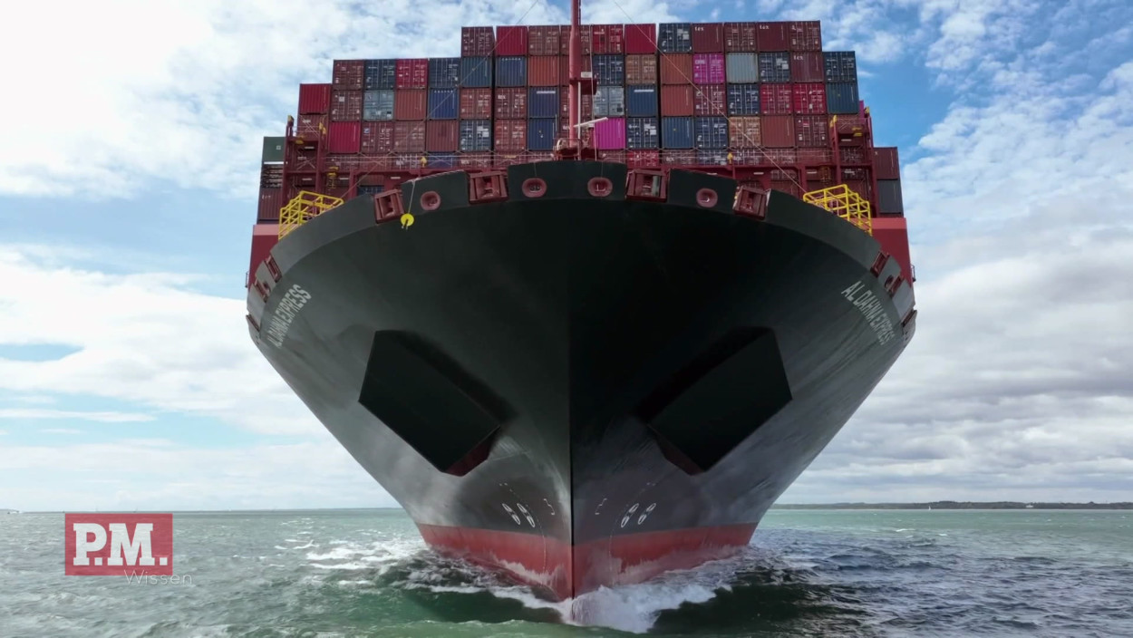 Wie groß können Containerschiffe werden?