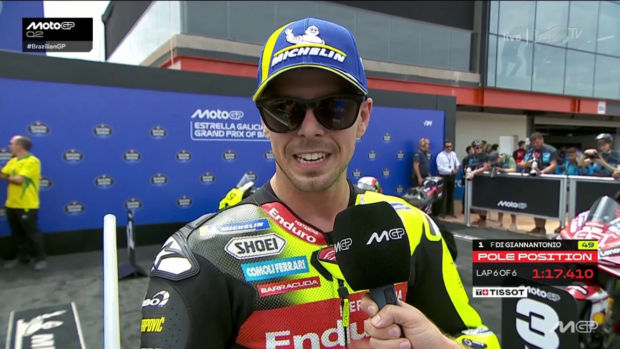 Fabio Di Giannantonio: "Tolle Strecke, schönes Land, starke Performance"