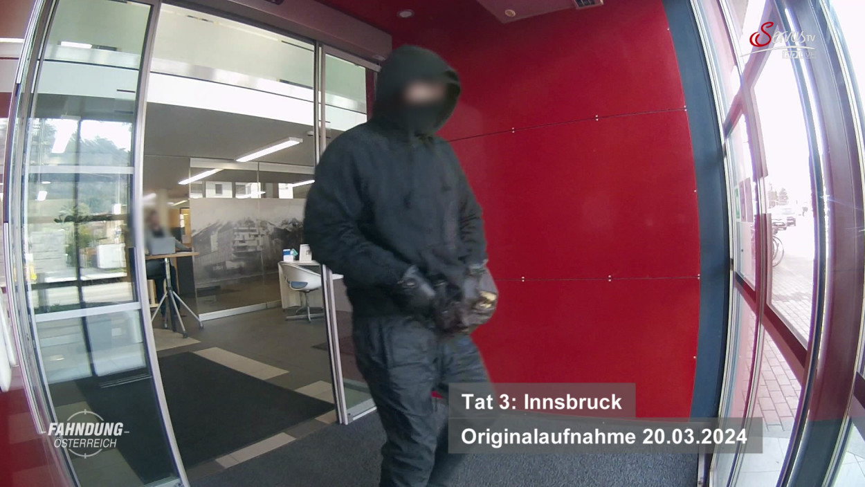 Serie von Banküberfällen in Tirol