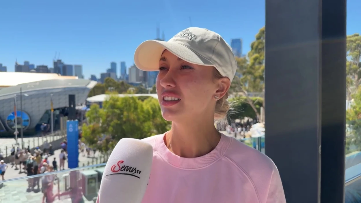 Nach hartem Fight gegen Sabalenka: Servus, Anastasia Potapova