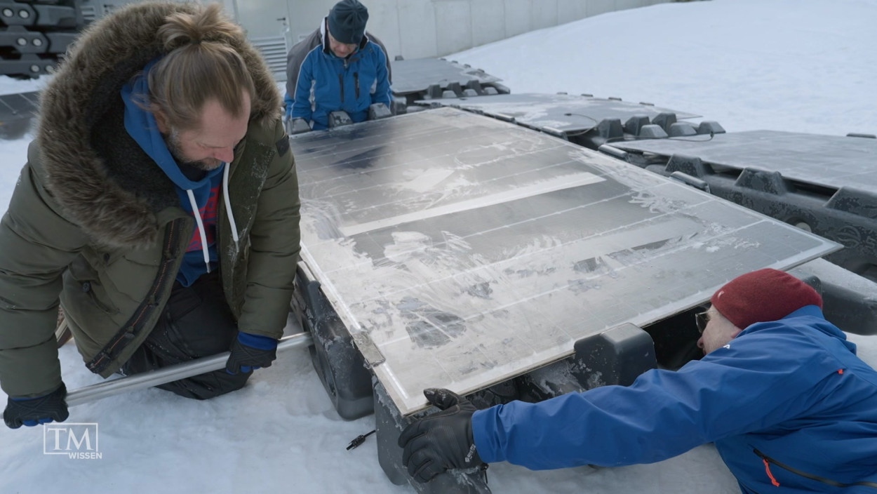 Solaranlagen für Schneekanonen