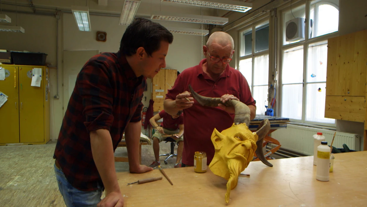 Die Krampusmaske aus Wien?!