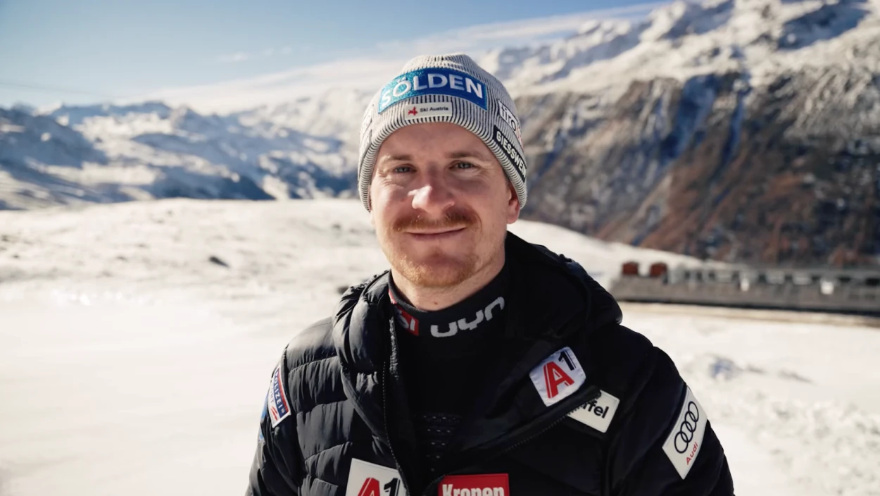 Fabio Gstrein: Der "Ötzi" in seinem Wohnzimmer