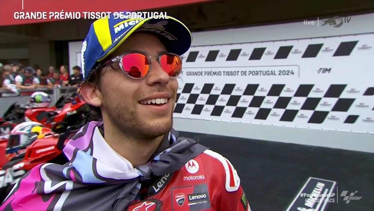 Tissot Grand Prix von Portugal: Bastianini fährt auf Platz 2