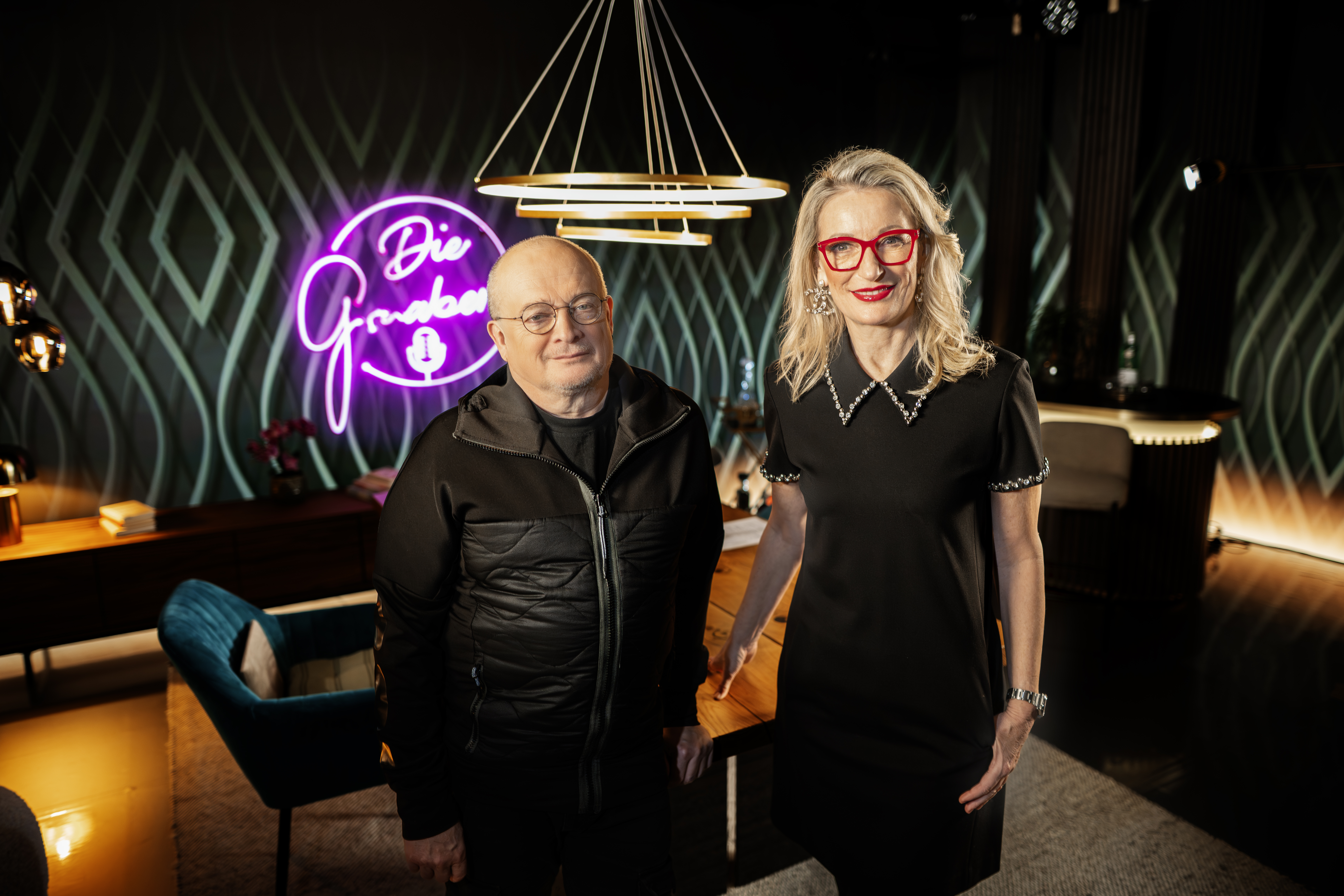 Mit Monika Gruber und Jugendforscher Bernhard Heinzlmaier