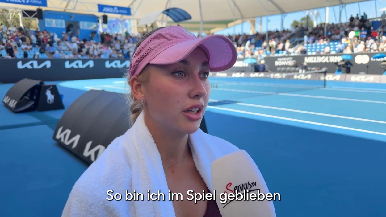 Nächster Sieg in Melbourne: Potapova wirft Raducanu raus