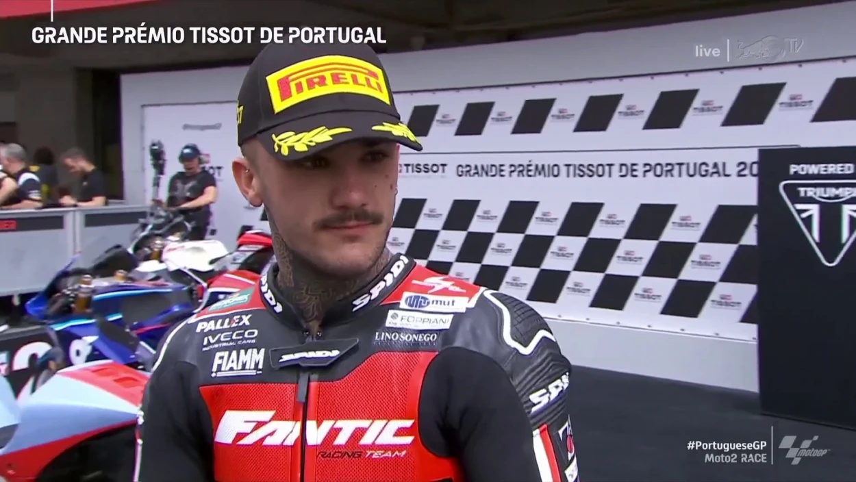 Tissot Grand Prix von Portugal: Moto2 Rennen - Die Top 3 im Interview