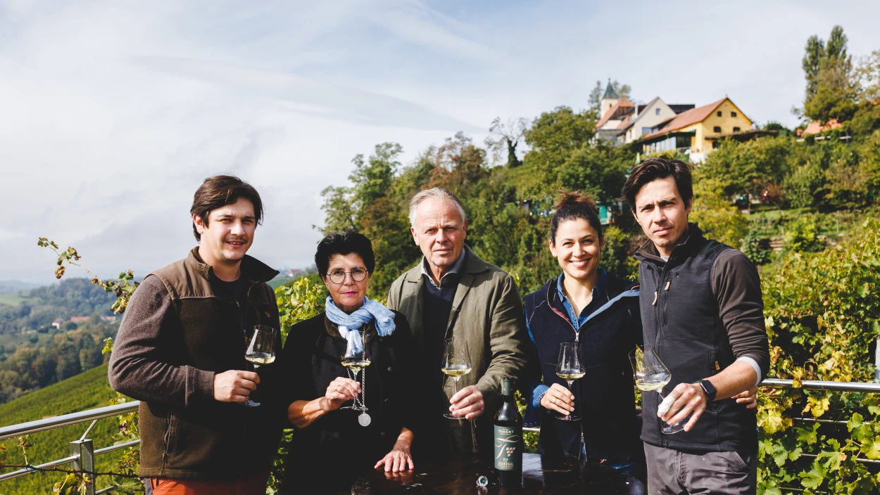 Das Weingut Tement in der Südsteiermark