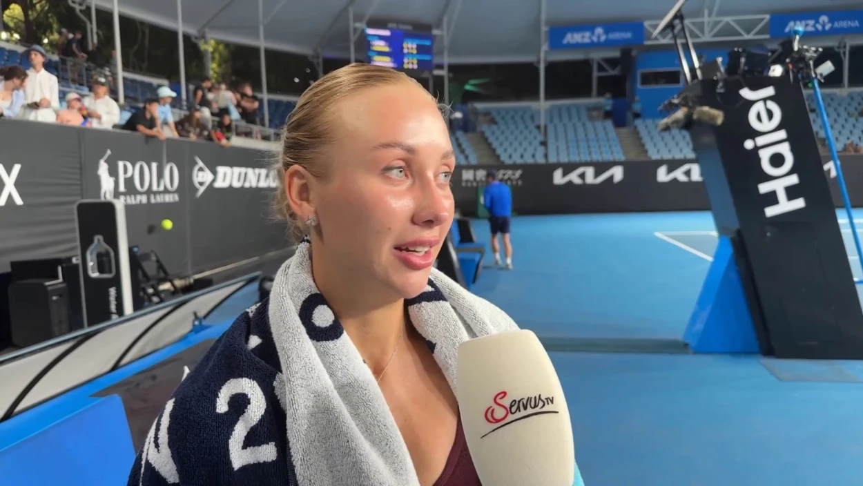 Nach Erstrunden-Sieg in Melbourne: Gänsehaut bei Potapova