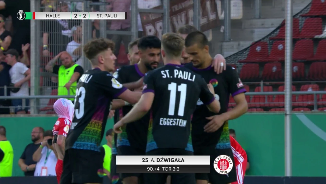 Highlights: Hallescher FC vs. FC St. Pauli | DFB-Pokal, Runde 1
