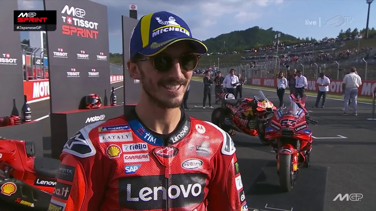 Francesco Bagnaia: "Ich bin zurück!"