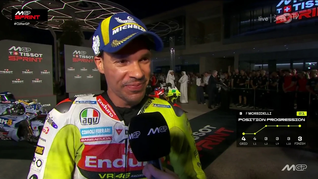 Franco Morbidelli: „Habe nicht kapiert, was hinter mir abging"