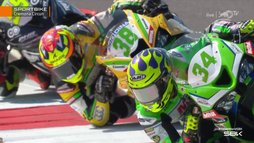 Cremona: Sportbike Rennen 1