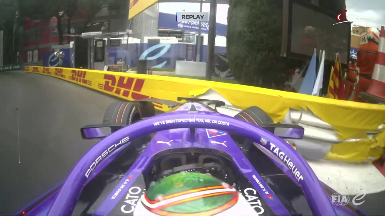 Crash in Kurve 19: Ausfall von António Félix da Costa | Monaco E-Prix
