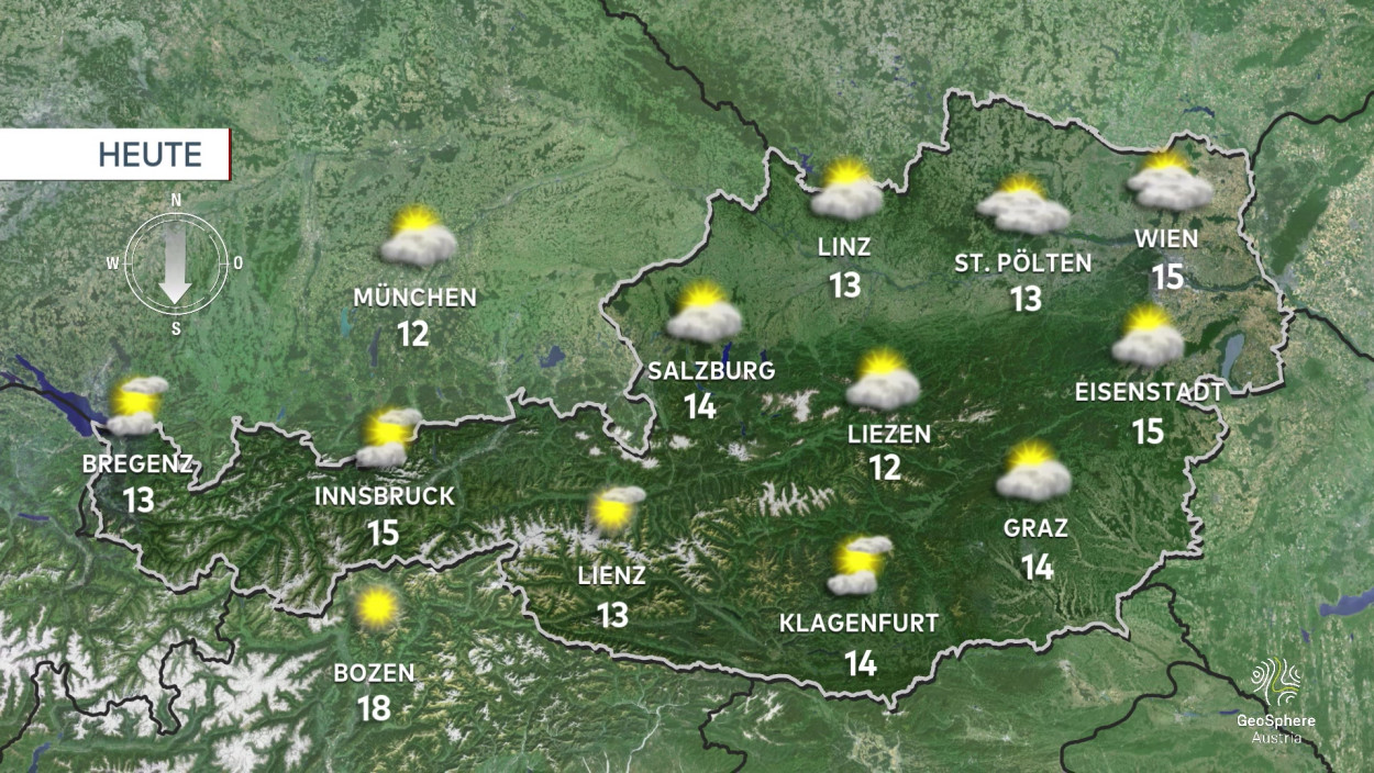 Servus Wetterprognose