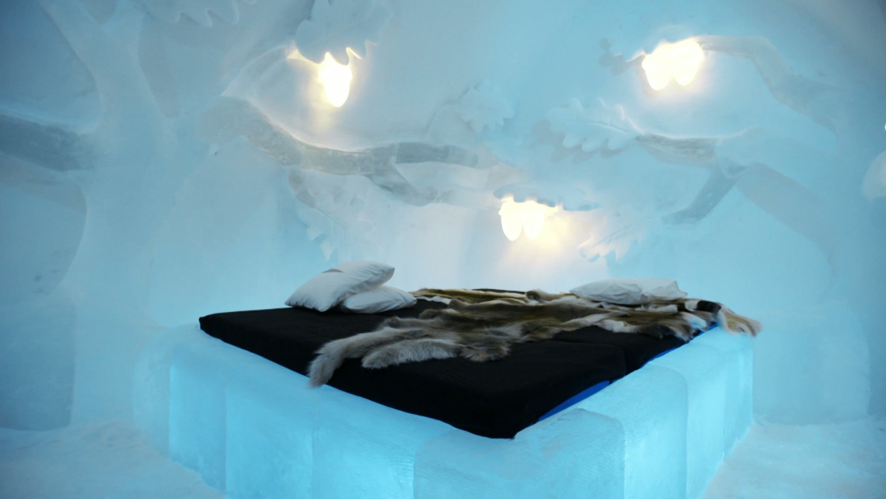 Das Luxus-Hotel im Eis