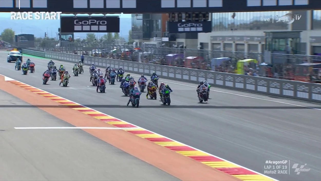 Moto2: Rennen