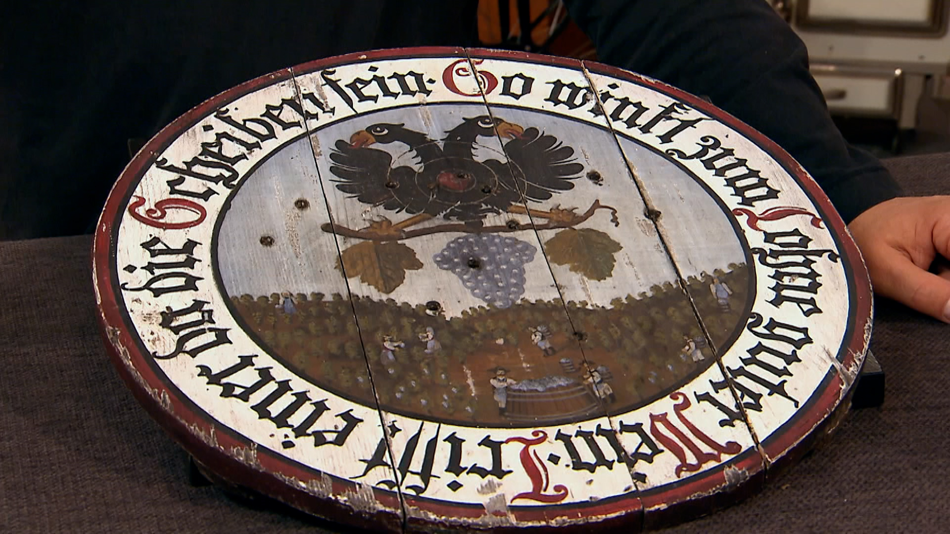 Historische Schießscheibe