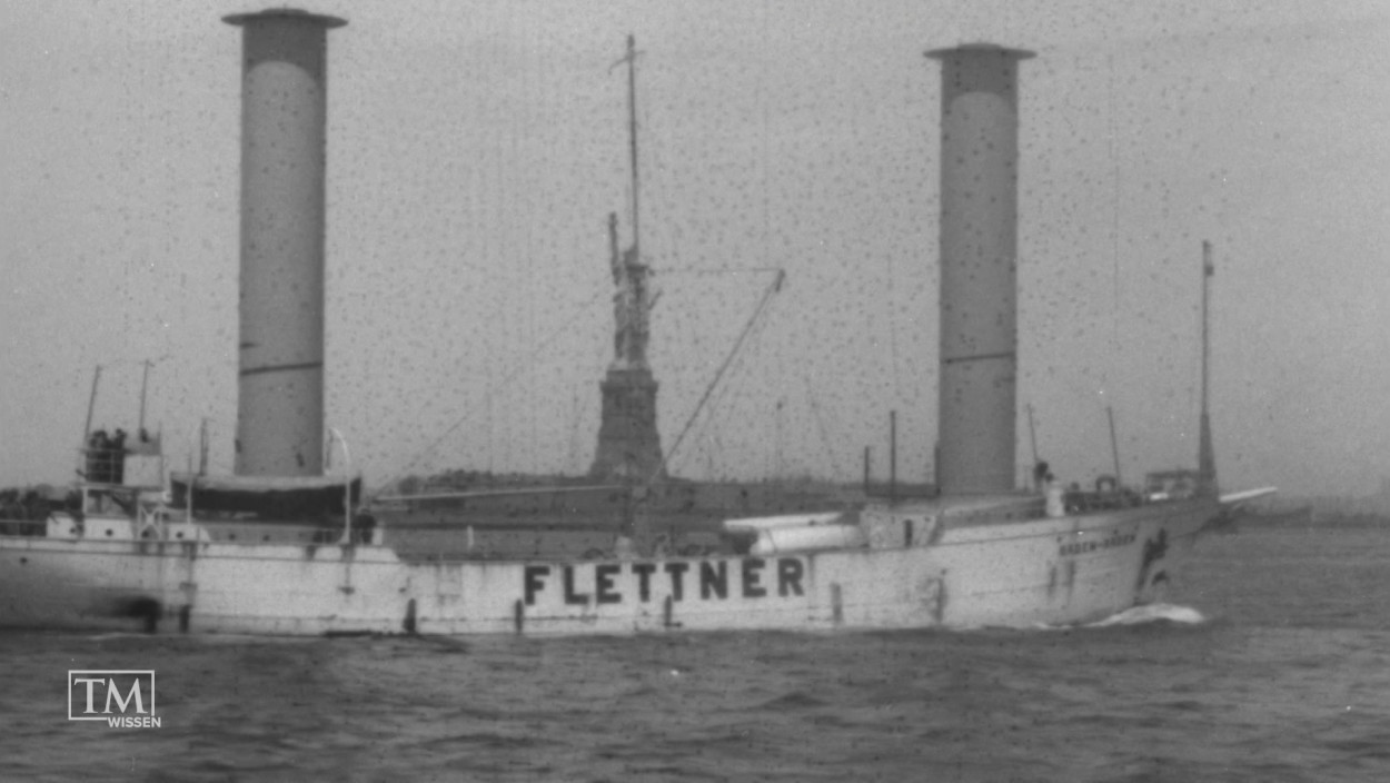 Wie funktioniert der Flettner-Antrieb?