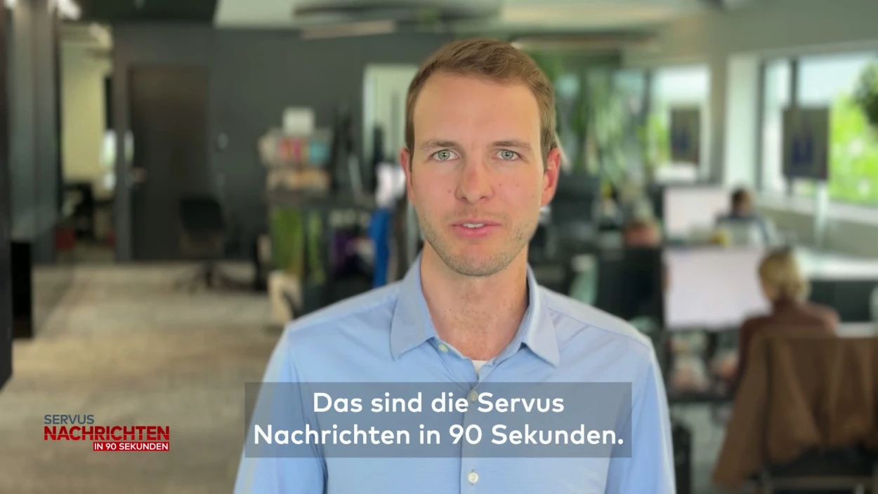 Servus Nachrichten in 90 Sekunden - 12:00 Uhr