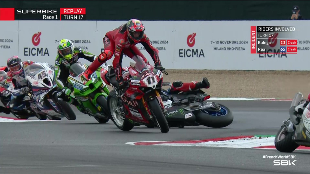 Motul French Round: Highlights Rennen 1 | FIM Superbike World Championship - Stop 8