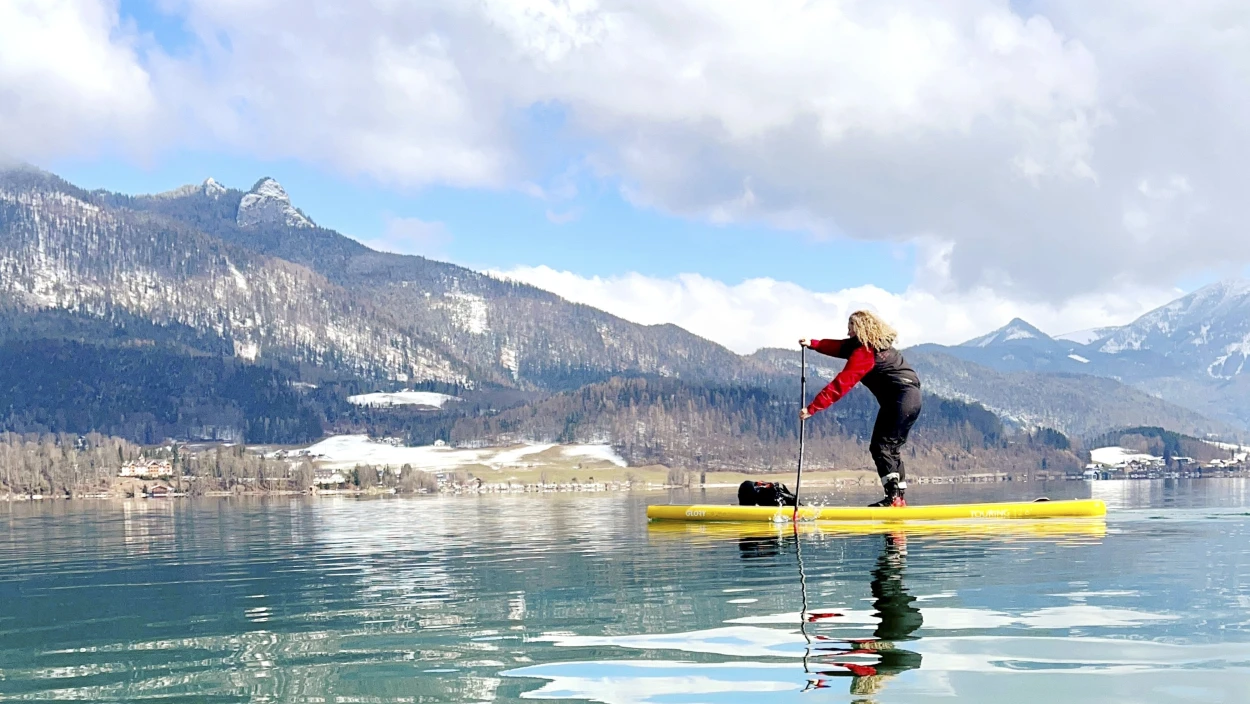 Salzburgs Seen im Winter