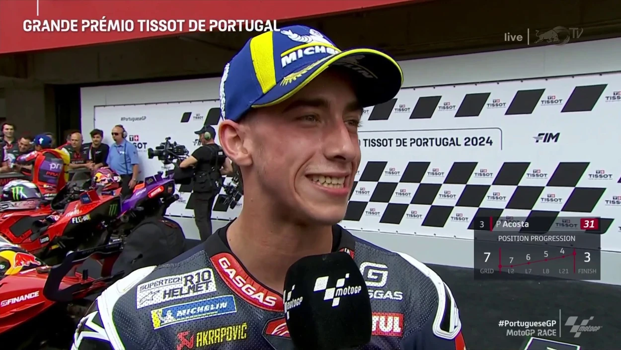 Tissot Grand Prix von Portugal: 1. Podium für Acosta