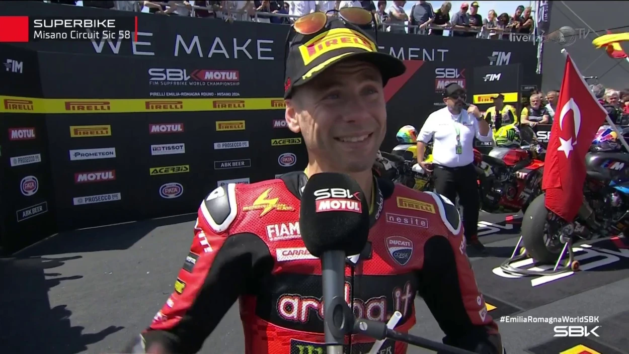 Alvaro Bautista: "Mit einem schlechten Gefühl am Podium zu sein, ist gut"