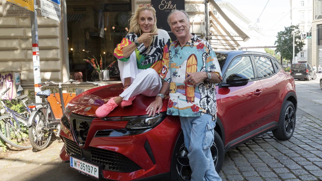 Wolfgang Fierek unterwegs mit Lilian Klebow