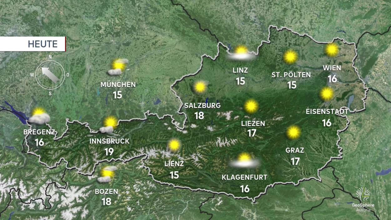 Servus Wetterprognose