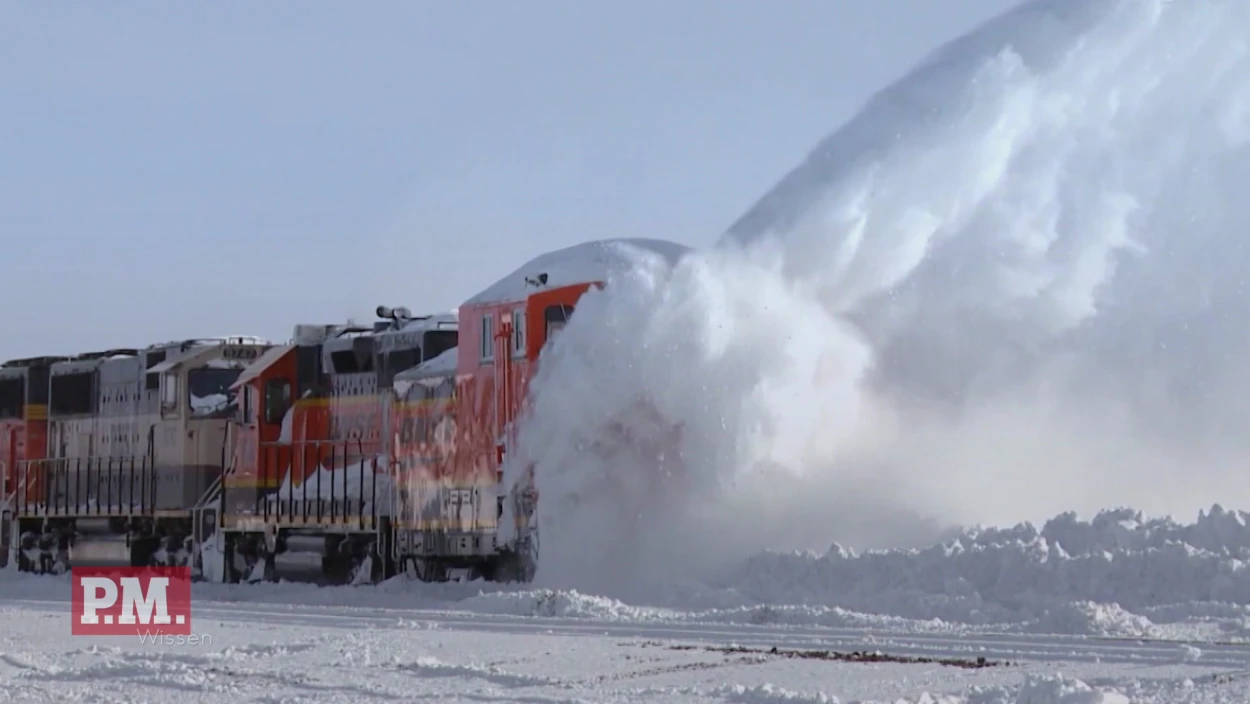 Wie funktionieren Schneefräsen für Bahnschienen