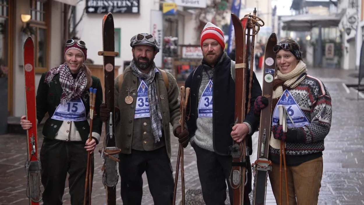 Nostalgie-Skirennen auf der Schmittenhöhe