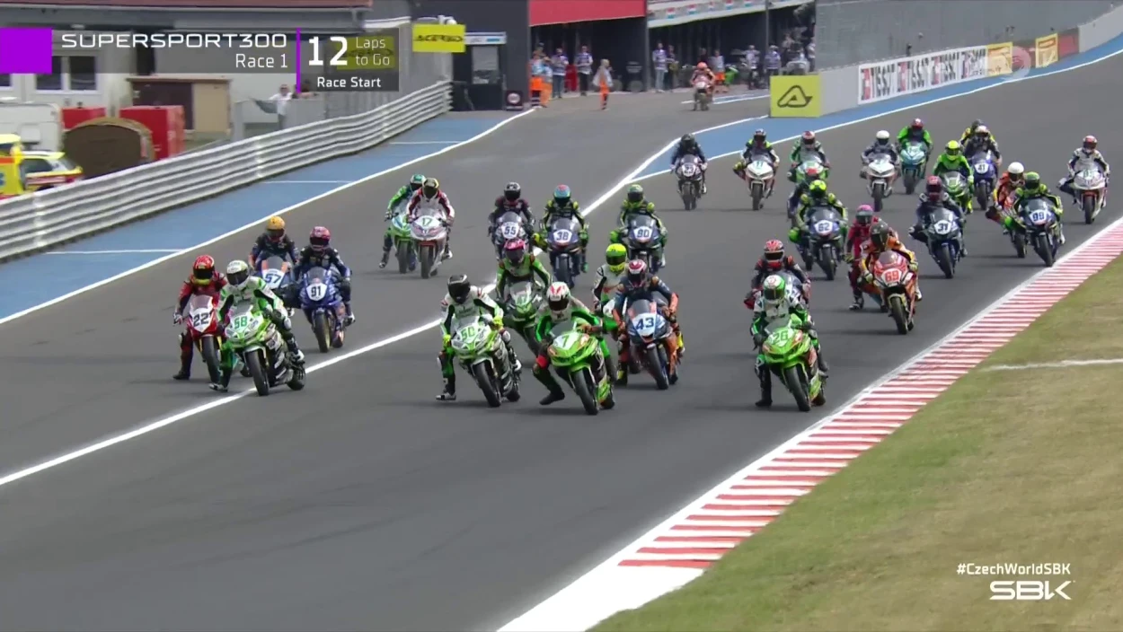 Supersport300: Rennen 1