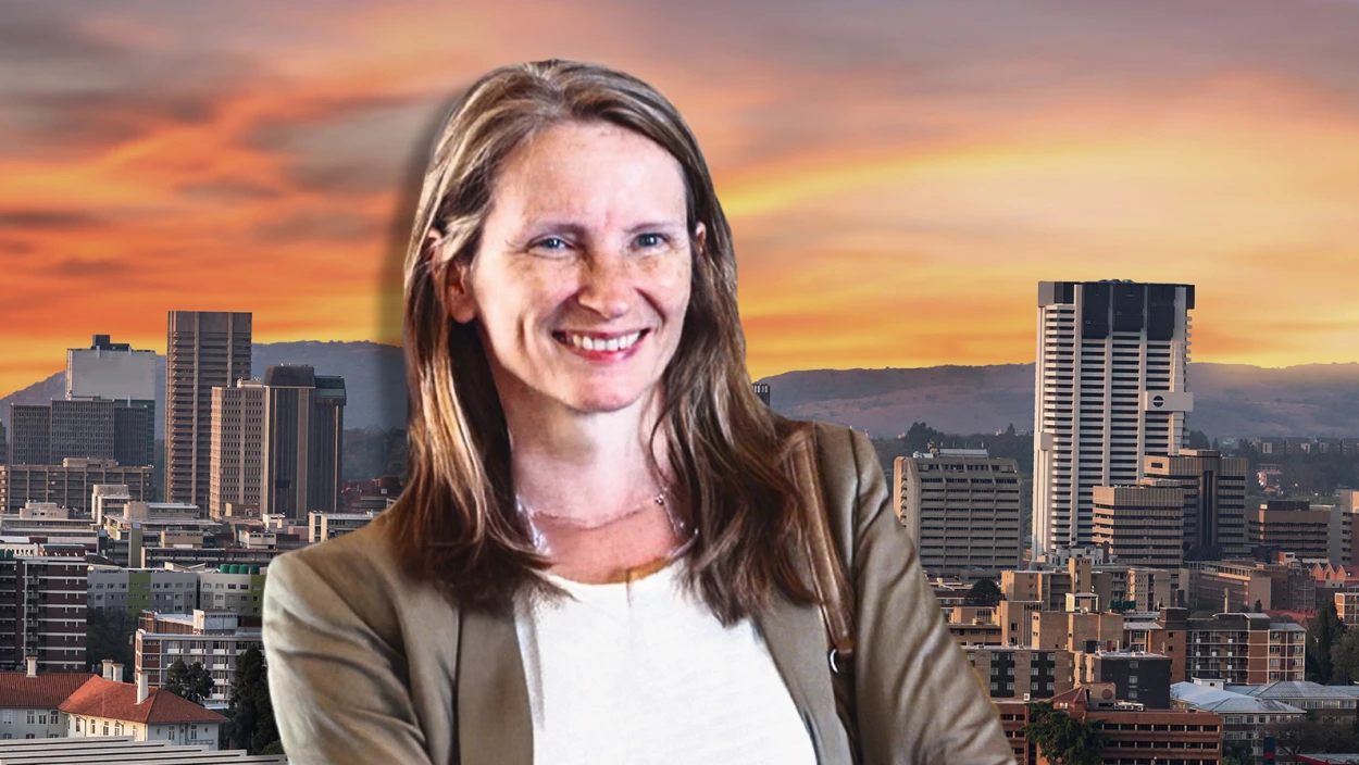 Österreichs Botschafterin in Südafrika: Romana Königsbrun lebt hinter Gittern