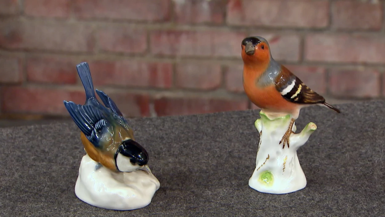 Exquisite Meissener Vögel
