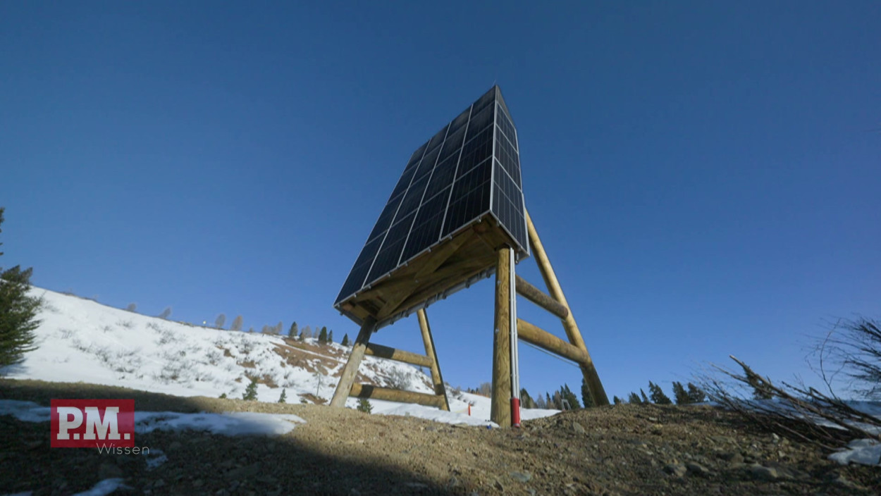 Wie effizient sind Solaranlagen am Berg?