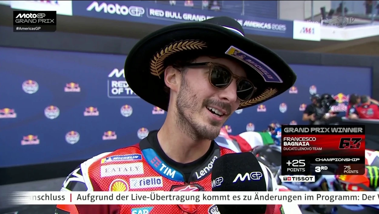 Francesco Bagnaia: "Habe geschrien in der Outlap"