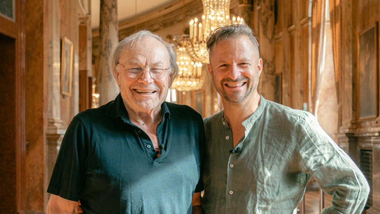 Philipp Hochmair & Klaus Maria Brandauer: Begegnung im Burgtheater