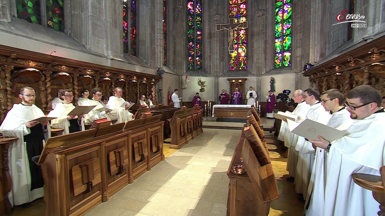 Heilige Messe aus der Zisterzienserabtei Stift Heiligenkreuz Bernardikapelle