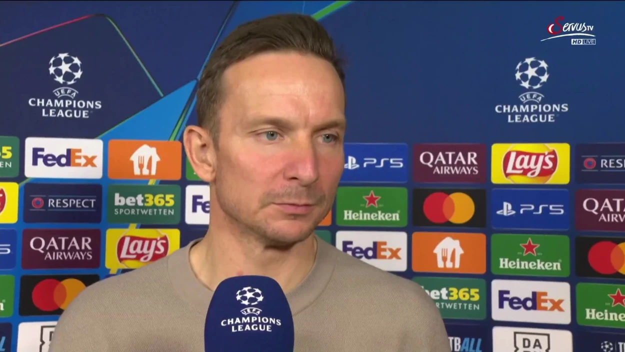 Salzburg-Coach Lijnders nach der Niederlage gegen Leverkusen