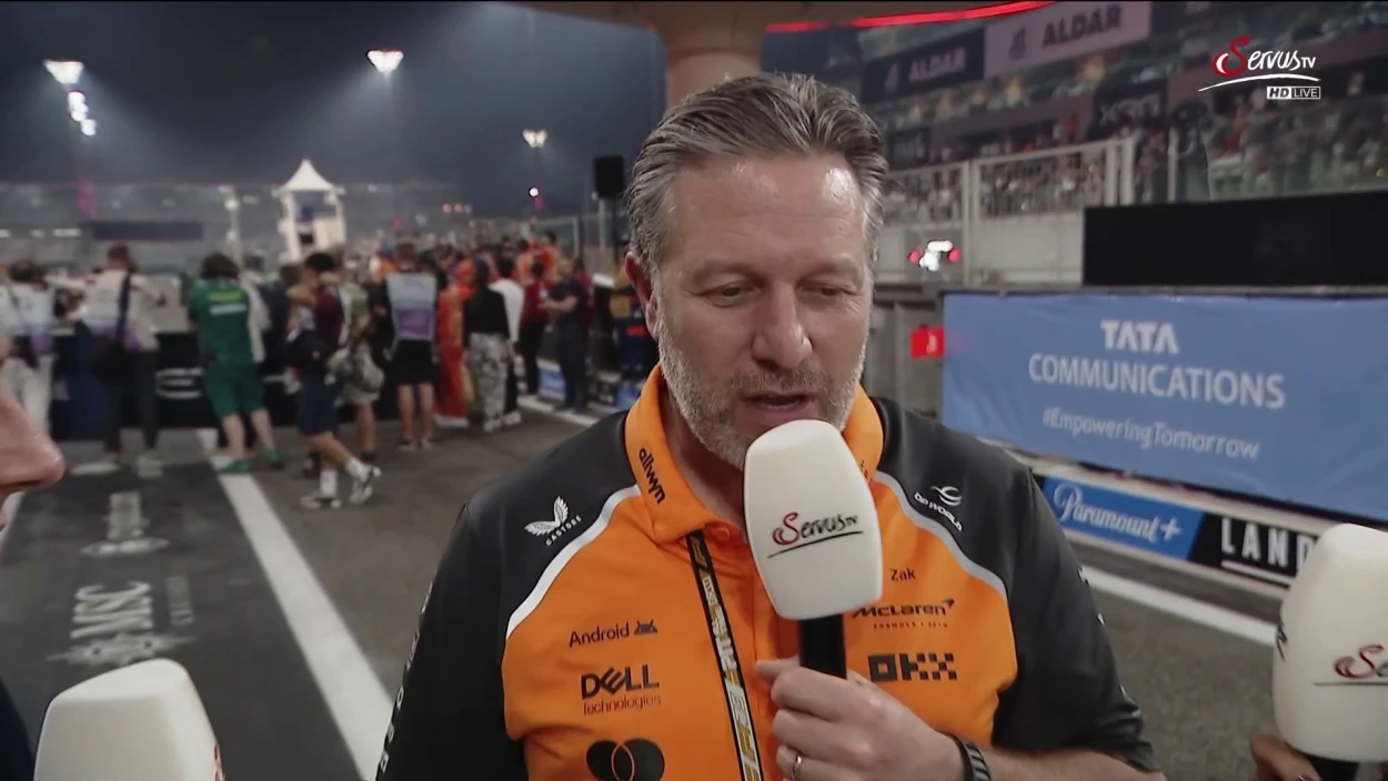 "Lando muss nur aufs Podium fahren" - Zak Browns Rennprognose