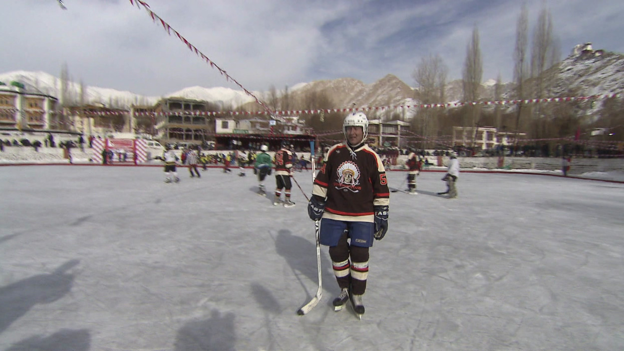 Ice Hockey im Himalaya