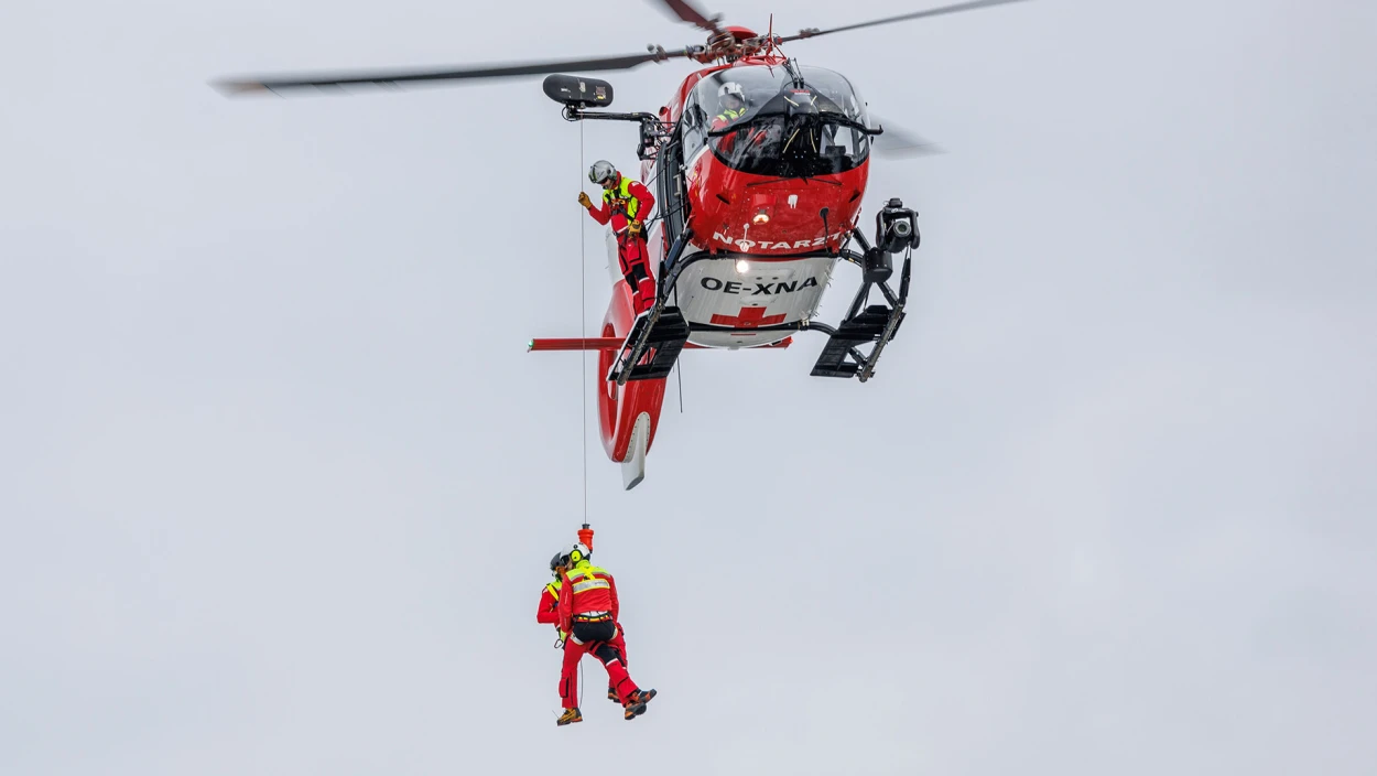 Viele Notfälle am Berg: Flugrettungseinsatz auf der Gerlitzen nach schwerem Ski-Unfall
