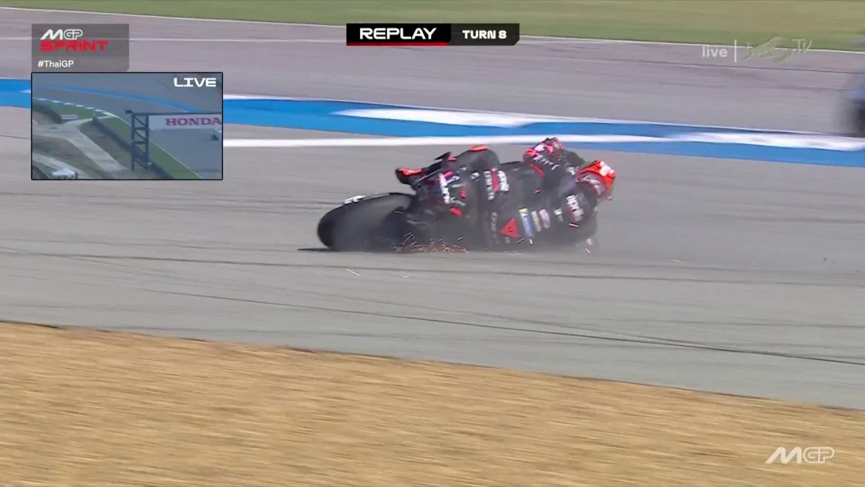 Grand Prix von Thailand: Bezzecchi wirft Sprint-Führung weg