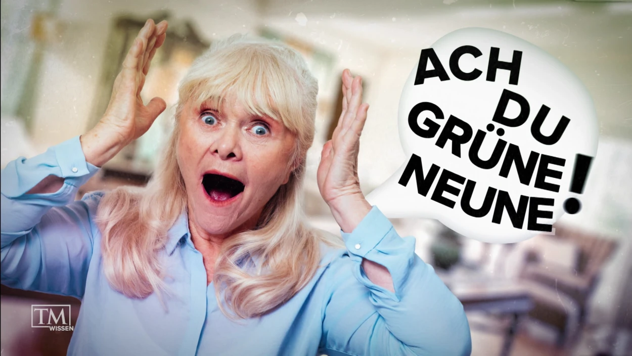 Woher kommt "Ach du Grüne Neune"?