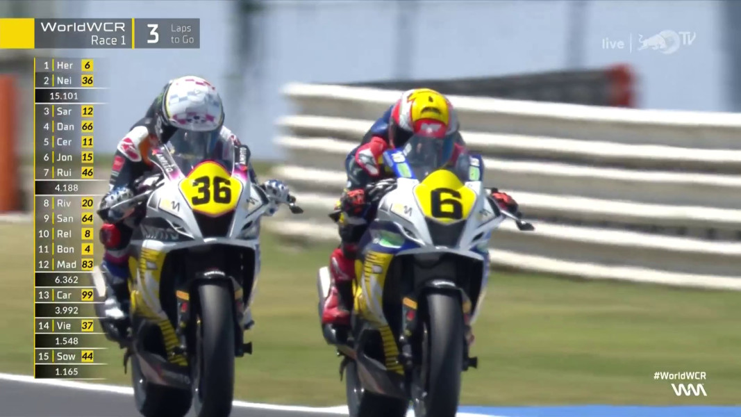 Misano: WorldWCR Rennen 1